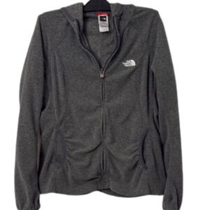 The North Face Women's Charcoal Fleece Jacket Size L